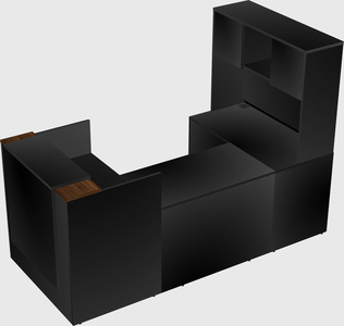 Modular reception desk