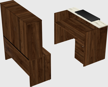 Modular reception desk