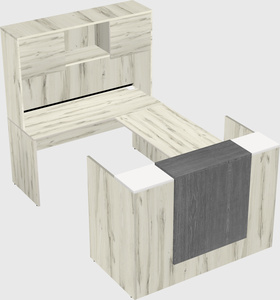 Comptoir d'accueil modulable