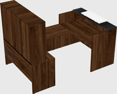 Modular reception desk