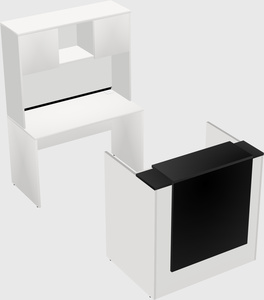 Modular reception desk