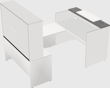 Modular reception desk