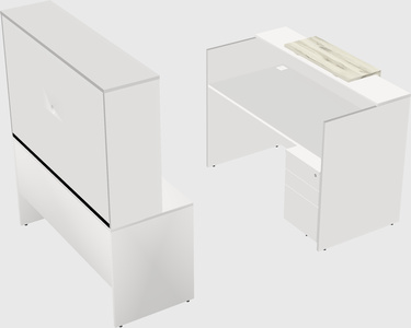 Modular reception desk