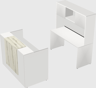 Modular reception desk