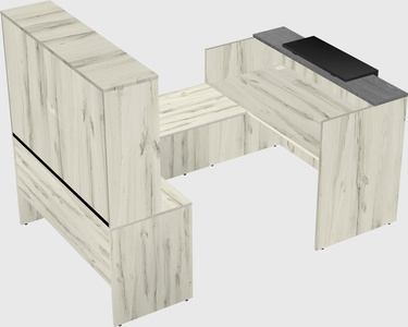 Modular reception desk