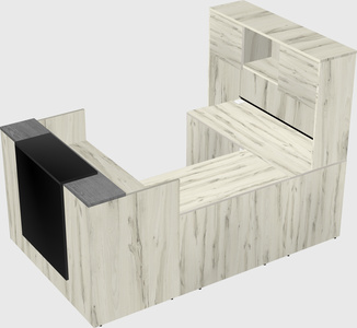 Modular reception desk