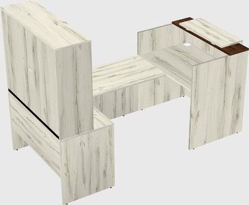 Modular reception desk