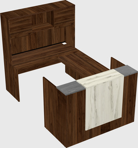 Modular reception desk