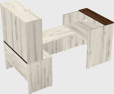 Modular reception desk