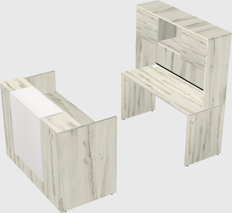 Modular reception desk