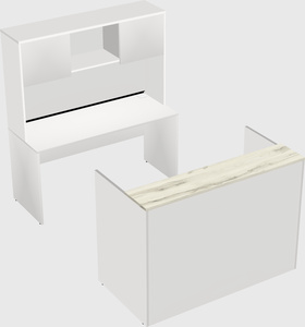 Modular reception desk