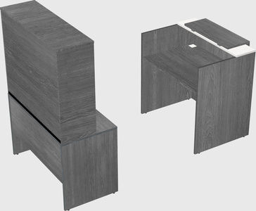 Modular reception desk