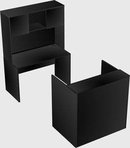 Comptoir d'accueil modulable
