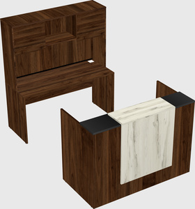 Modular reception desk