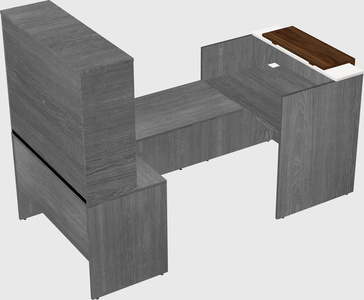 Modular reception desk