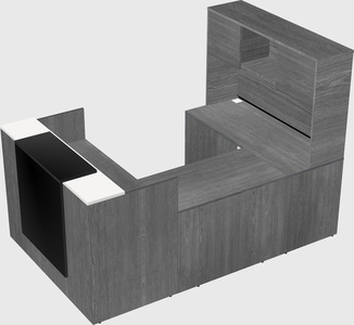 Modular reception desk