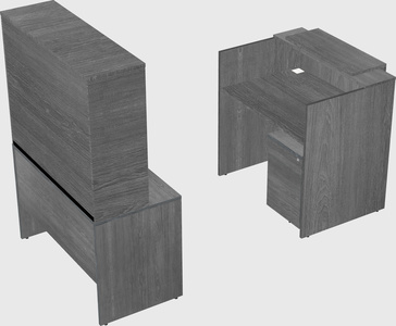 Modular reception desk