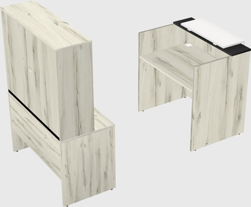 Modular reception desk