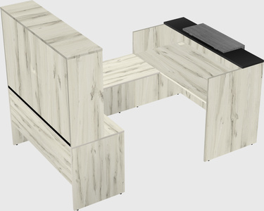 Modular reception desk