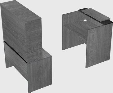 Modular reception desk