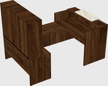 Modular reception desk