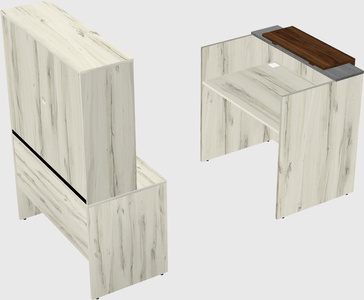 Modular reception desk