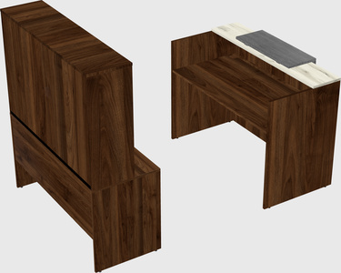 Modular reception desk