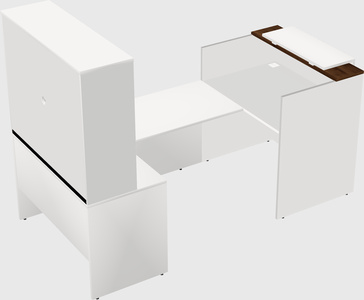 Modular reception desk