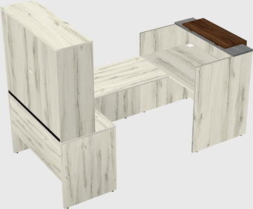 Modular reception desk