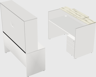 Modular reception desk