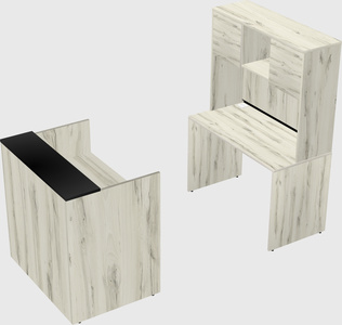 Modular reception desk