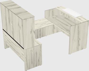 Modular reception desk