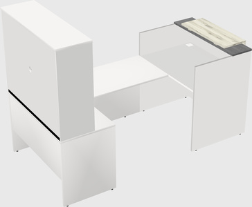 Modular reception desk