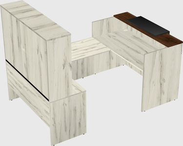 Modular reception desk