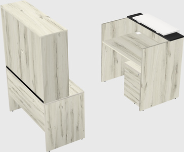 Modular reception desk