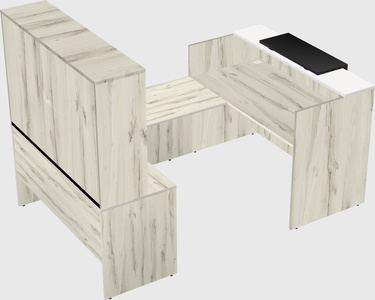 Modular reception desk