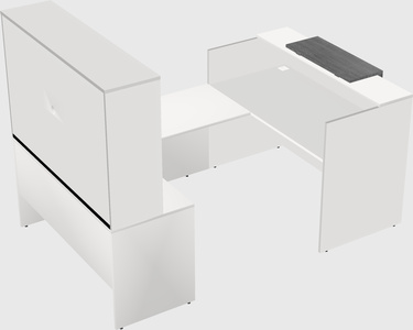 Modular reception desk