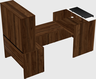 Modular reception desk