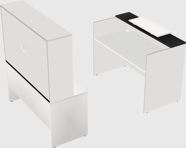 Modular reception desk