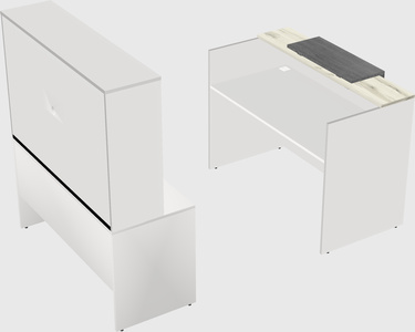 Modular reception desk