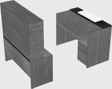 Modular reception desk