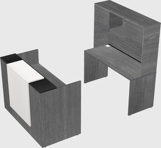 Modular reception desk