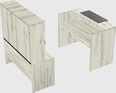 Modular reception desk