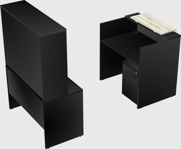 Modular reception desk
