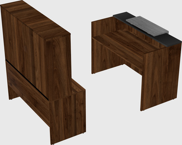 Modular reception desk