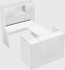 Comptoir d'accueil modulable