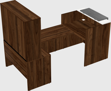 Modular reception desk