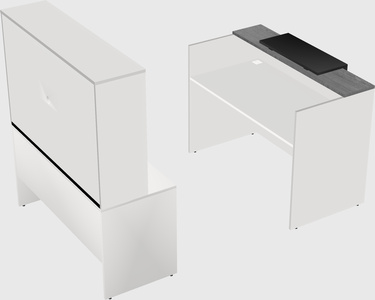 Modular reception desk