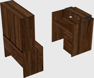 Modular reception desk