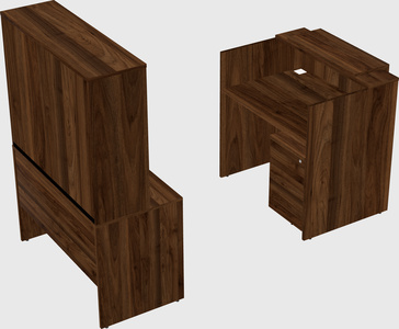 Modular reception desk